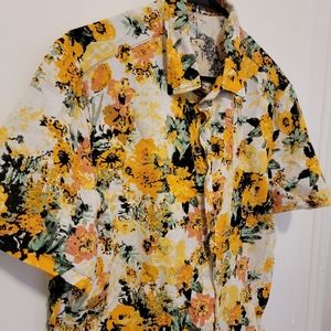Yello Floral Shirt